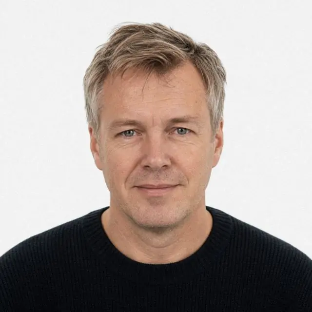 Porträtt av Karl Lindbeck